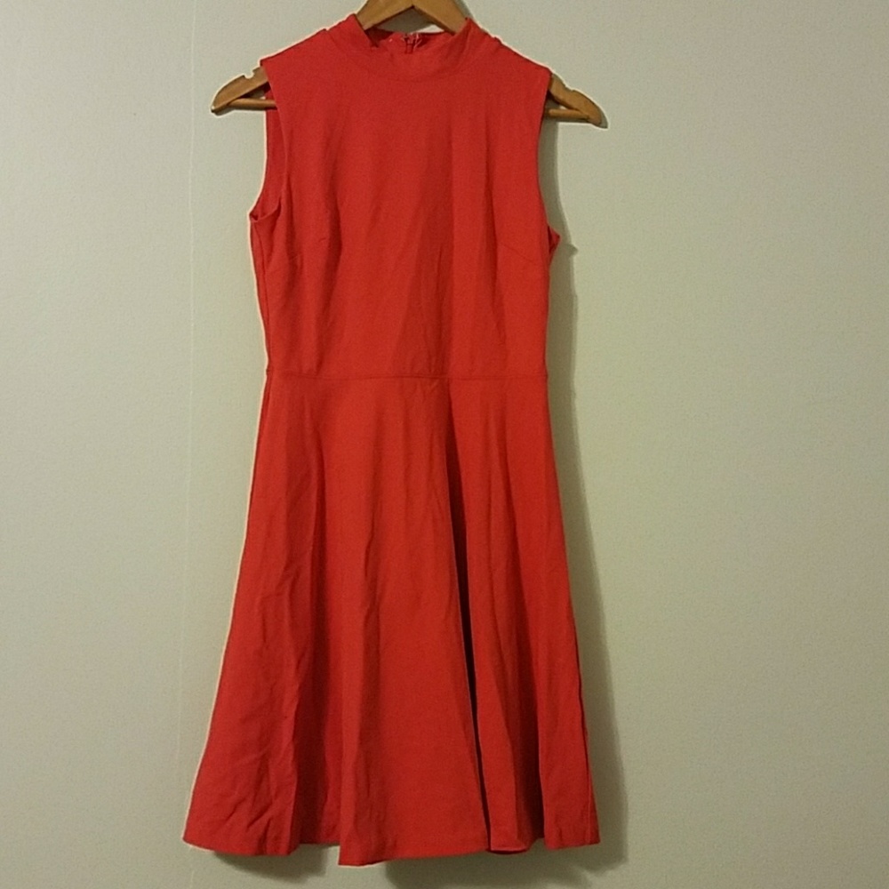 Cynthia Rowley salmon pink flirty sun dress